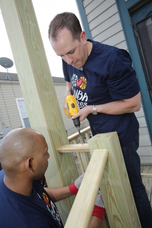 Indiana Pacers Head Coach Frank Vogel All-Star Community Day of Service Indiana Pacers Head Coach Frank Vogel All-Star Community Day of Service