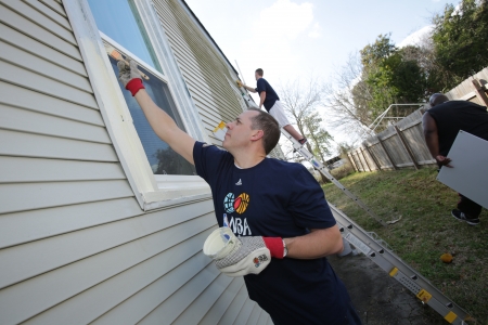 Indiana Pacers Head Coach Frank Vogel All-Star Community Day of Service Indiana Pacers Head Coach Frank Vogel All-Star Community Day of Service