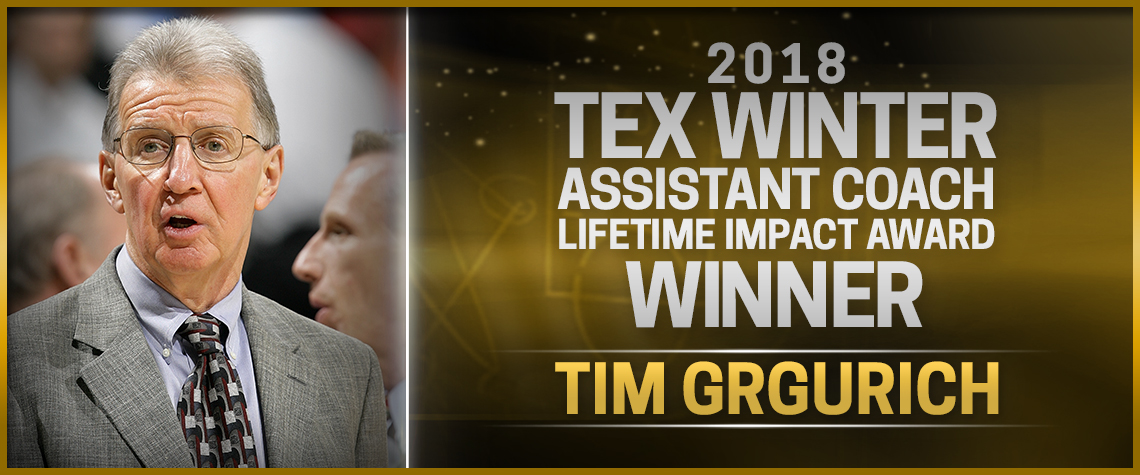 Tex Winter Award Tim Grgurich